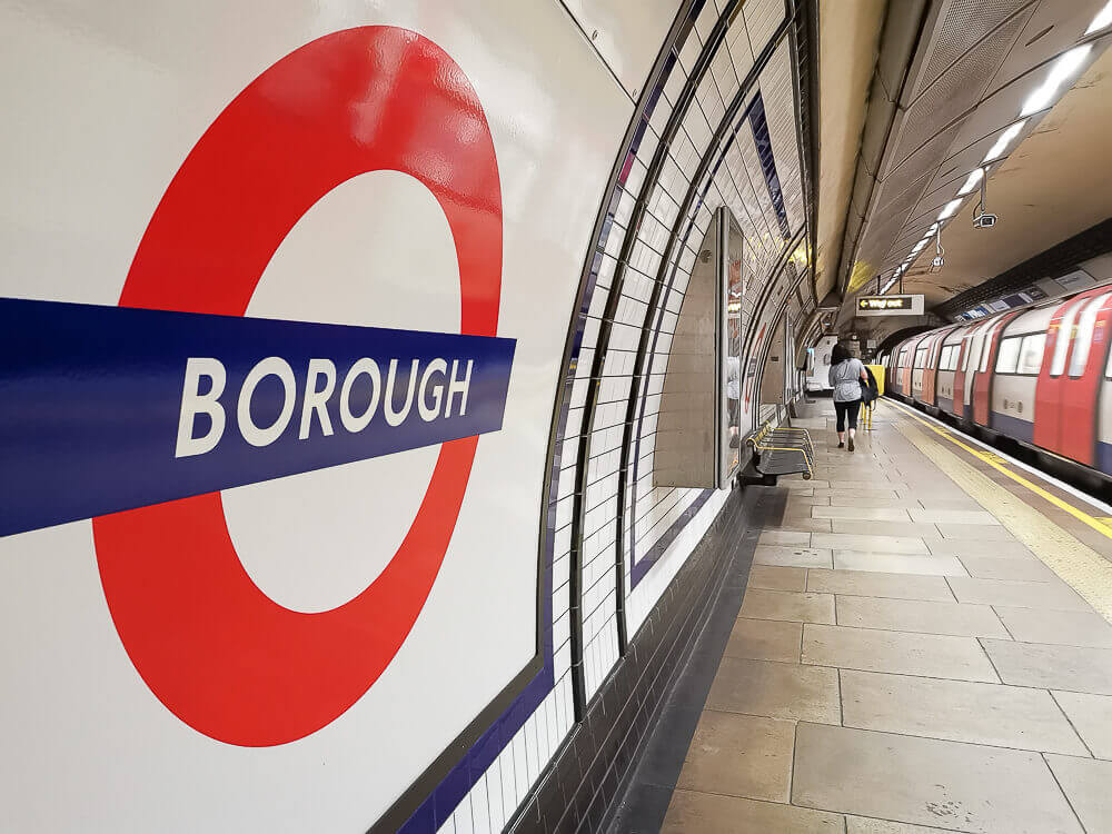 Borough Market, London - U-Bahn Station
