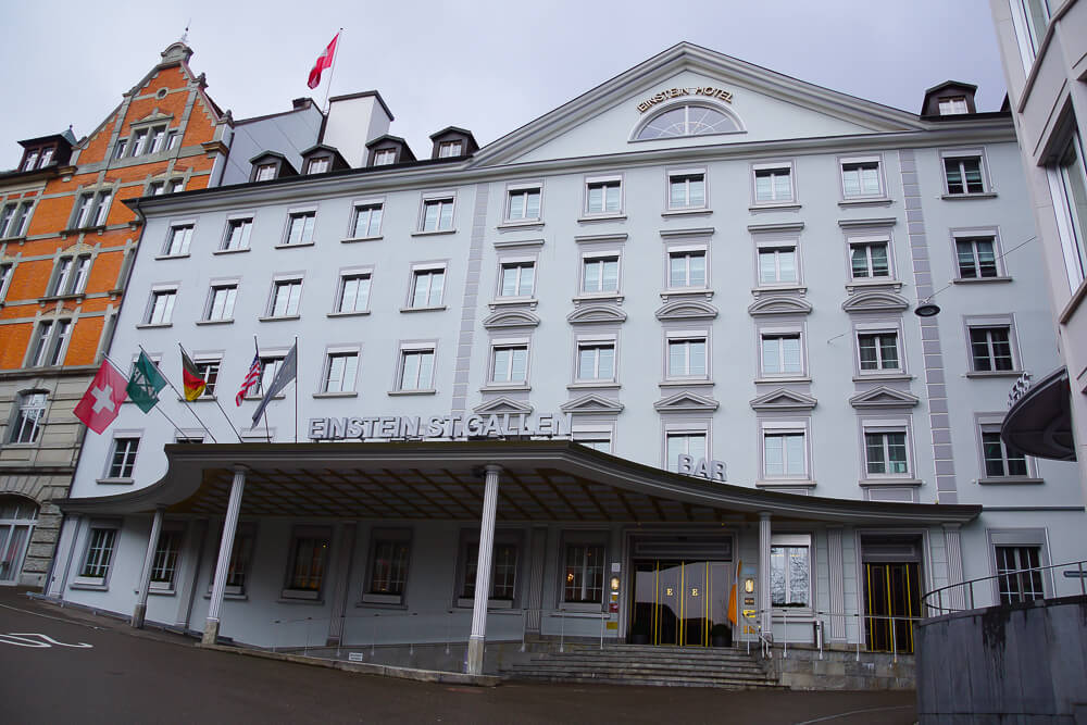 Hotel Einstein St. Gallen - Eingang