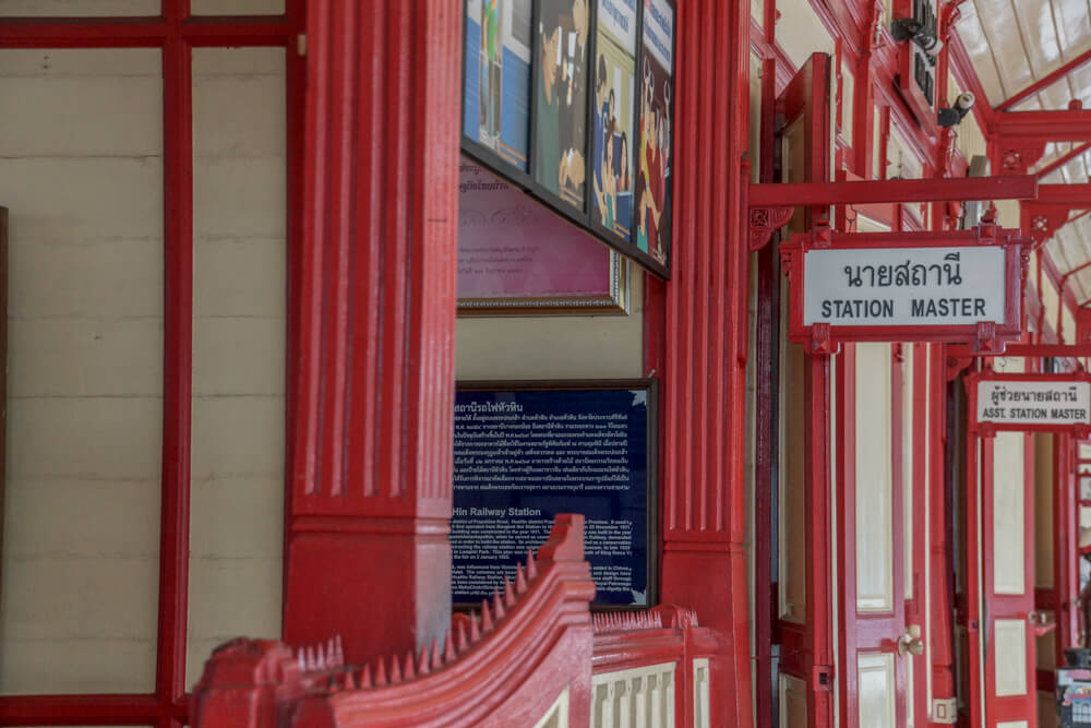 Hua Hin Bahnhof, Thailand - Station Master