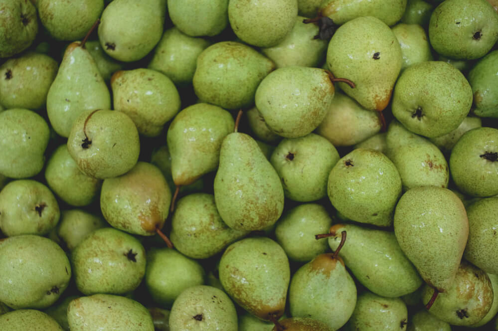 Pera Rocha Birnen für Rotweinbirnen perfekt