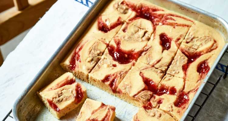 Erdnussbutter-Gelee-Happen