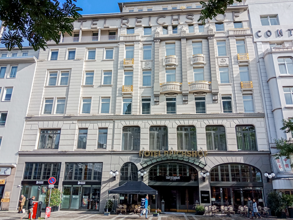 Hotel Reichshof Hamburg - Aussenansicht Hotel