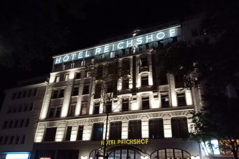 Hotel Reichshof Hamburg - Hotel am Abend