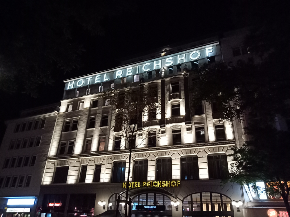 Hotel Reichshof Hamburg - Hotel am Abend