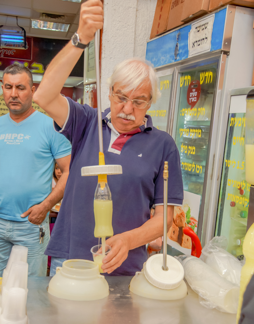 Ramla Market, Israel - kreative Abfüllung