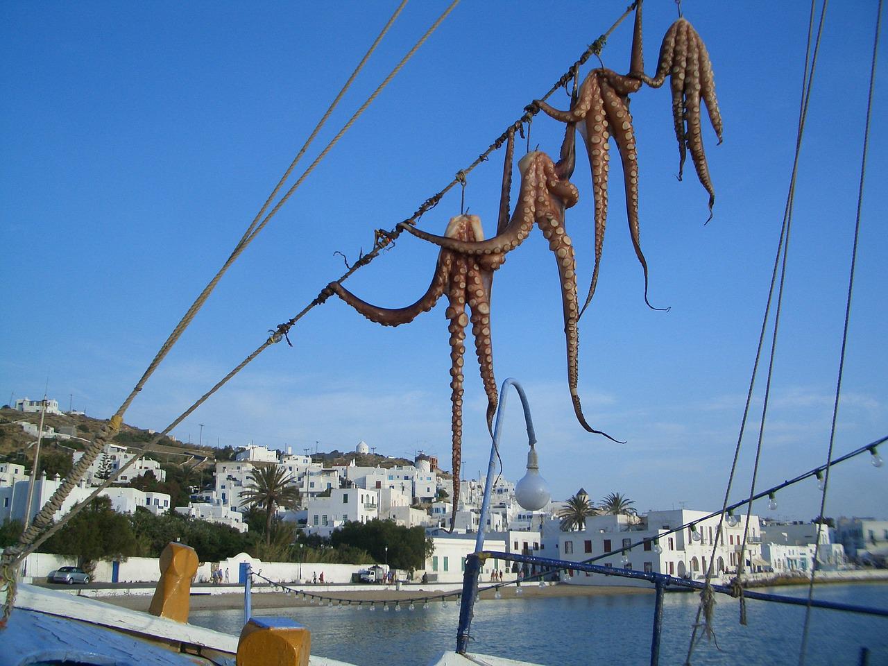 Griechenland und sein Seafood