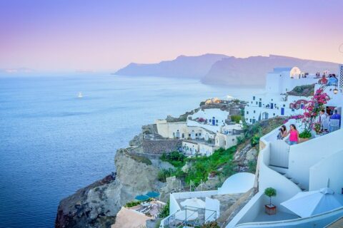 Santorini in Griechenland
