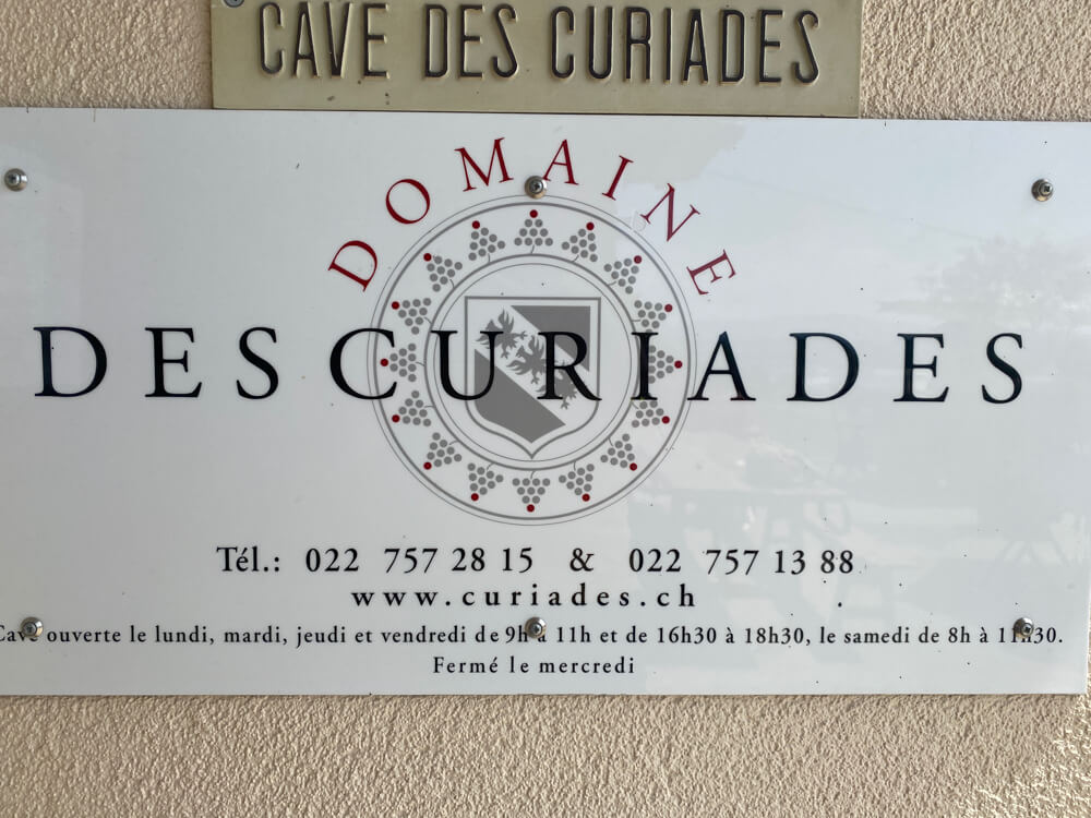 E-Bike Tour, Wein tasting Genf - Domaine de Curiades 0