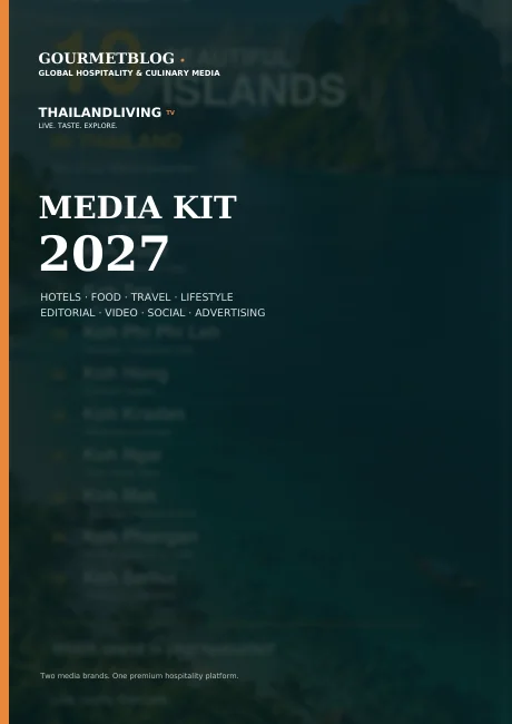 Mediakit 2027 von Gourmetblog und ThailandLiving